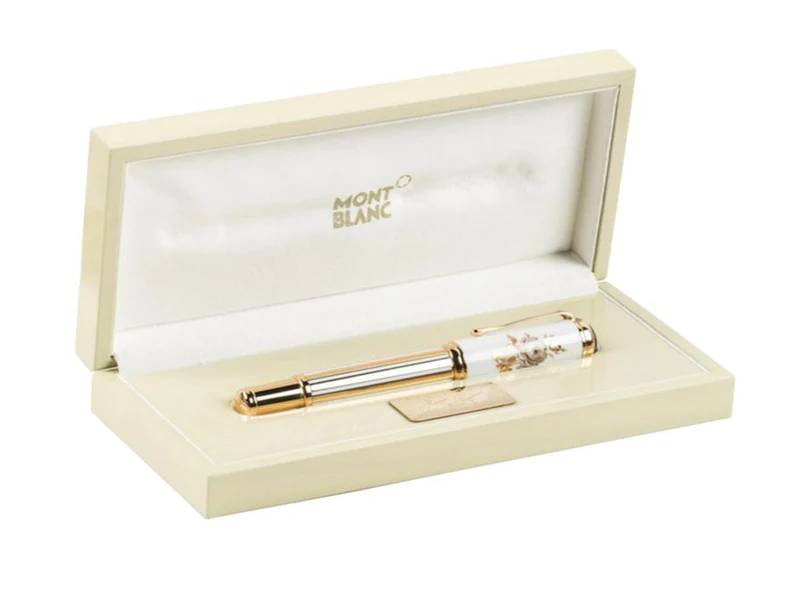 FOUNTAIN PEN PATRON OF ART HOMMAGE A MARQUISE DE POMPADOUR LIMITED EDITION 4810 SERIES MONTBLANC 28660